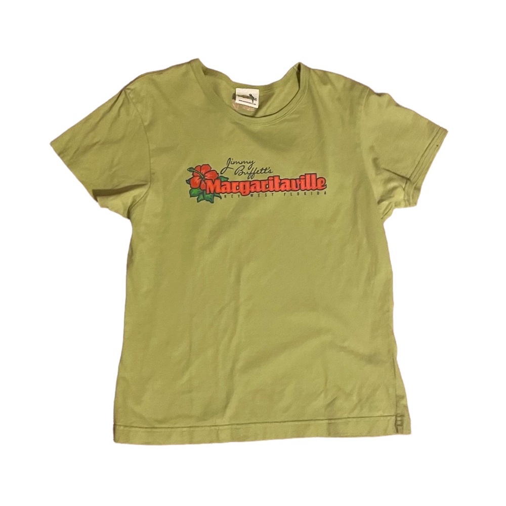 Margaritaville Shirt Women’s Green Jimmy Buffett Adult Ladies XL